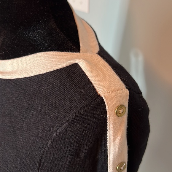 Db established 1962 3/4 length sleeve sweater in black and white, size M - Picture 2 of 5